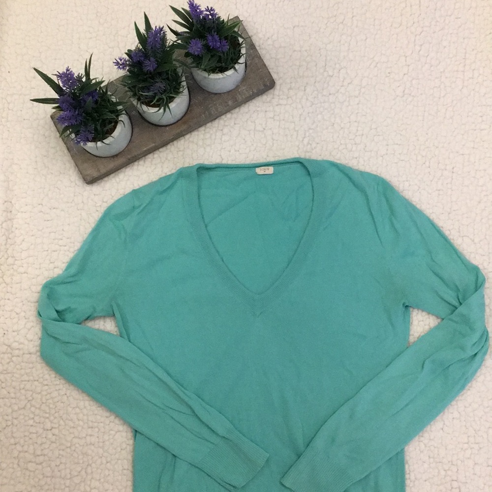 🐥 Robins Egg J. Crew Sweater